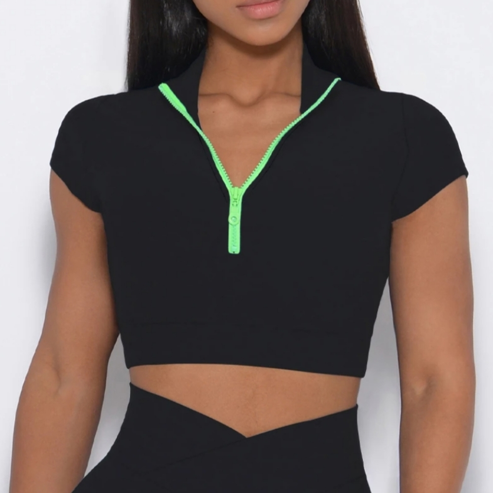 Neon Zip Top